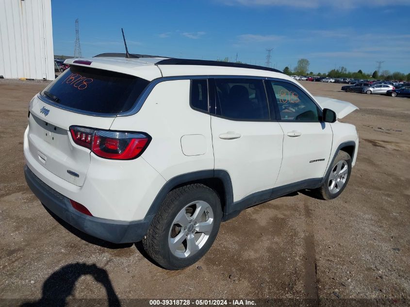 2018 Jeep Compass Latitude Fwd VIN: 3C4NJCBB5JT125275 Lot: 39318728