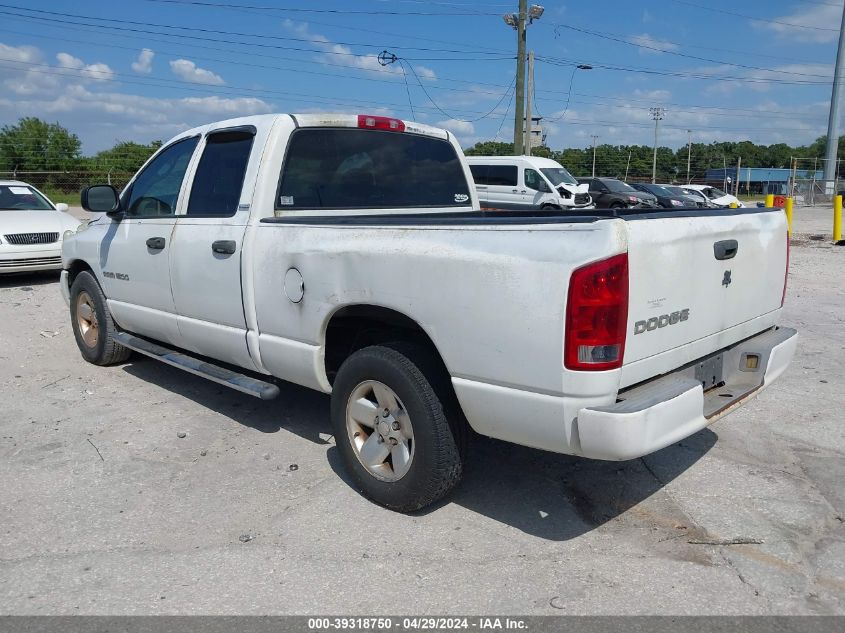 3D7HA18N02G192594 | 2002 DODGE RAM 1500