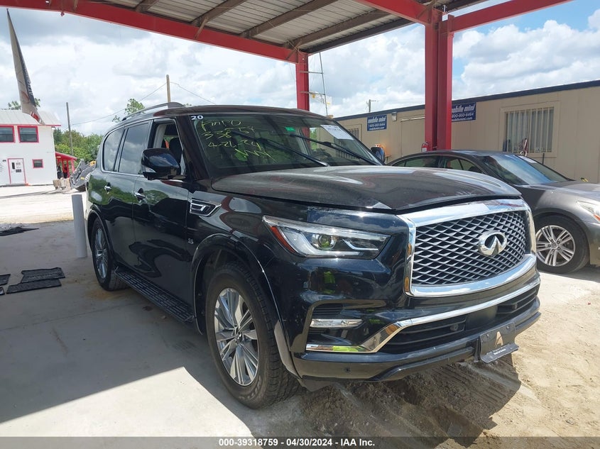 2020 Infiniti Qx80 Luxe VIN: JN8AZ2NF7L9702923 Lot: 39318759