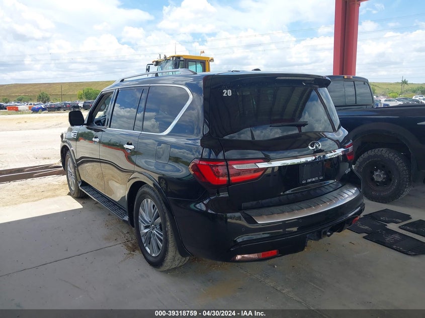 2020 Infiniti Qx80 Luxe VIN: JN8AZ2NF7L9702923 Lot: 39318759