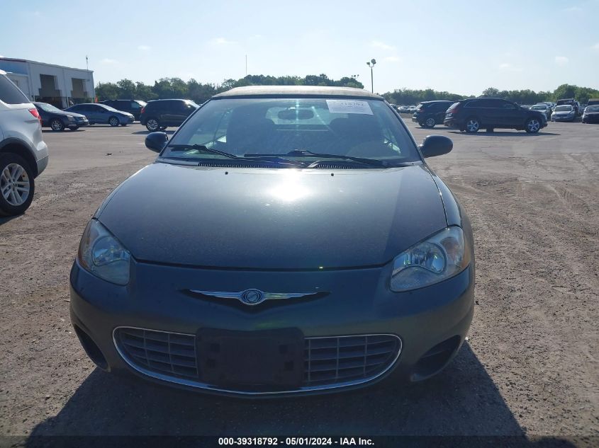 1C3EL45X52N180810 | 2002 CHRYSLER SEBRING