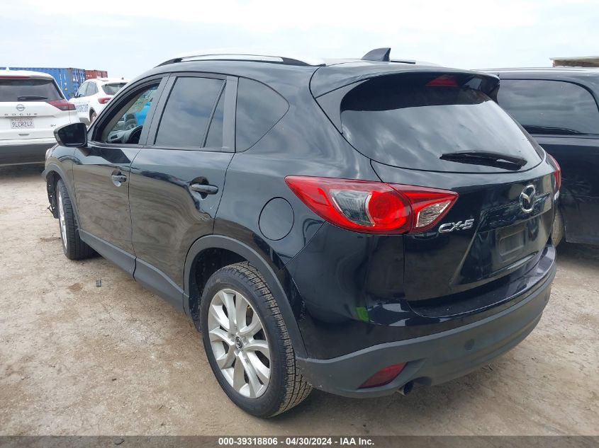 2014 Mazda Cx-5 Grand Touring VIN: JM3KE2DY1E0302949 Lot: 39318806