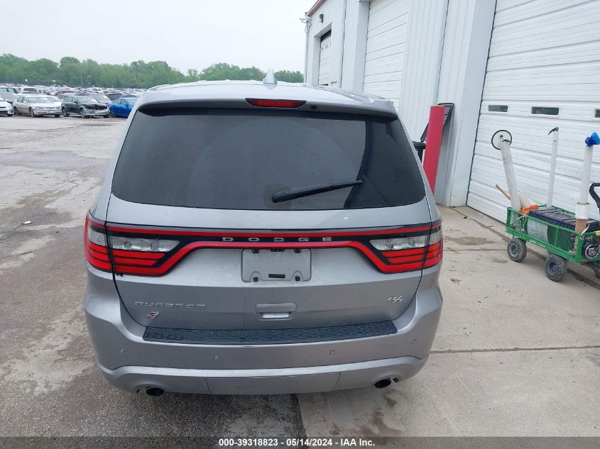 2018 Dodge Durango R/T Awd VIN: 1C4SDJCT3JC176369 Lot: 39318823