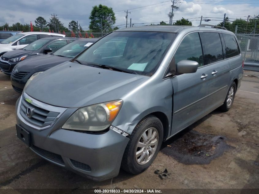 2009 Honda Odyssey Ex-L VIN: 5FNRL38729B050351 Lot: 40843252