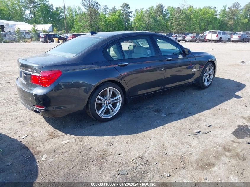 2011 BMW 750Li xDrive VIN: WBAKC8C50BC431989 Lot: 39318837
