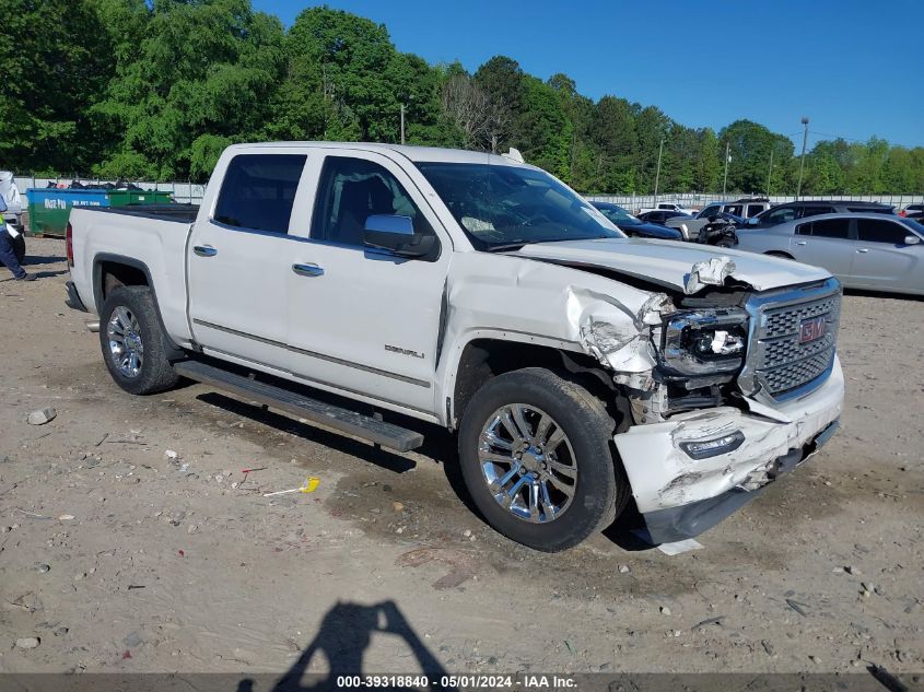 2016 GMC Sierra 1500 Denali VIN: 3GTU2PEJXGG354118 Lot: 39318840