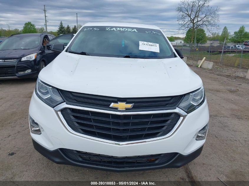 2018 Chevrolet Equinox Ls VIN: 2GNAXHEV5J6277522 Lot: 39318853