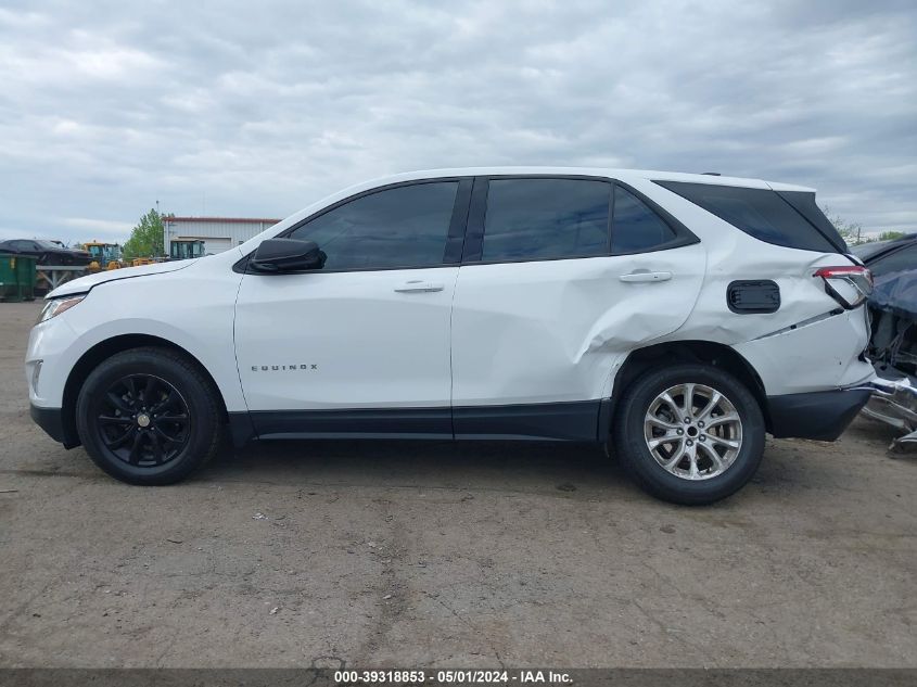 2018 Chevrolet Equinox Ls VIN: 2GNAXHEV5J6277522 Lot: 39318853