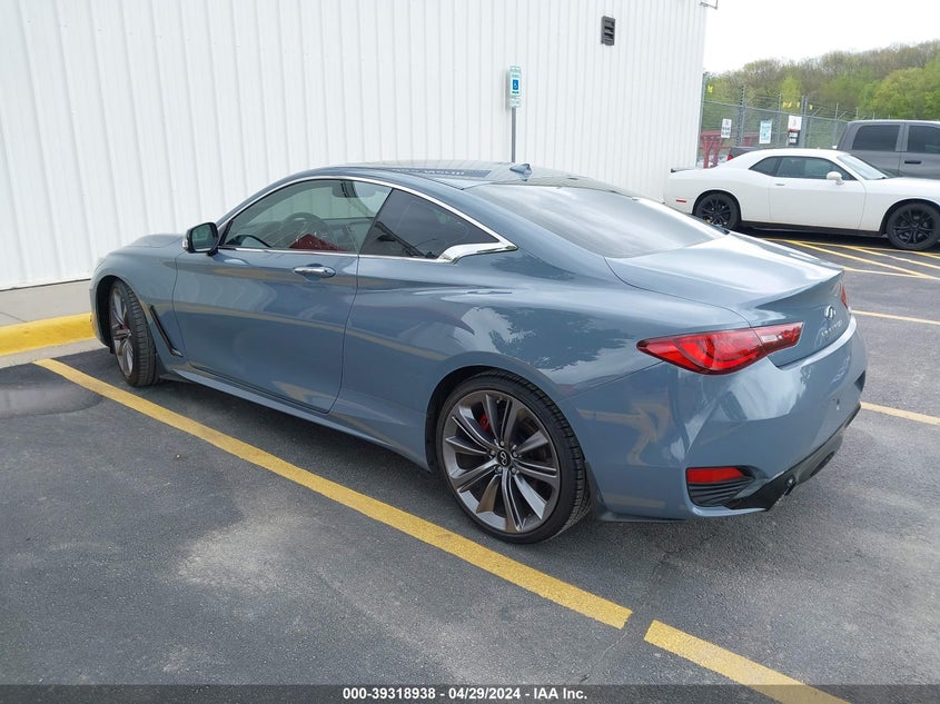 2022 Infiniti Q60 Red Sport 400 VIN: JN1FV7LK4NM660420 Lot: 39318938