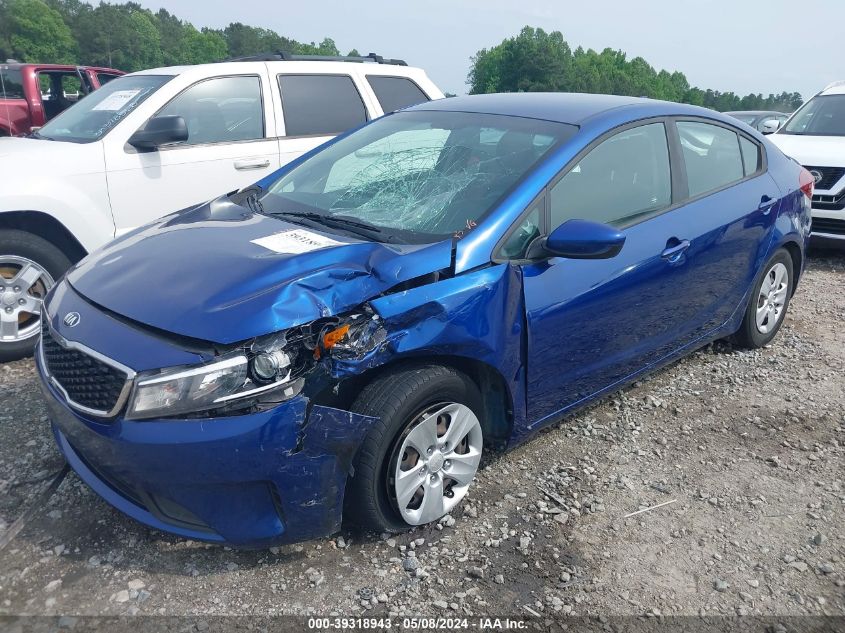 2018 Kia Forte Lx VIN: 3KPFK4A7XJE258543 Lot: 39318943