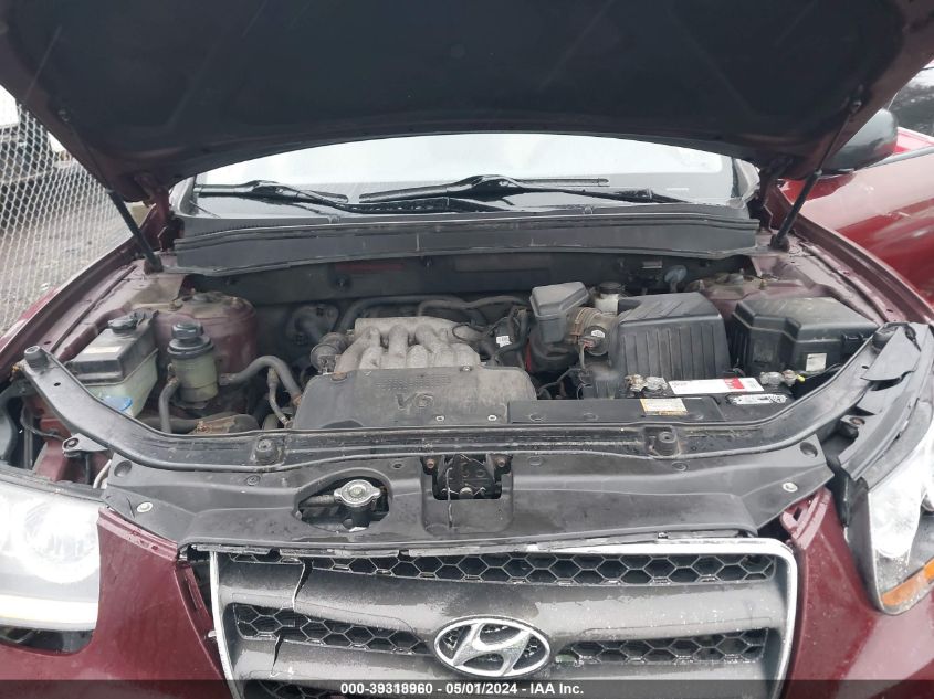 2009 Hyundai Santa Fe Gls VIN: 5NMSG13D19H317503 Lot: 39318960