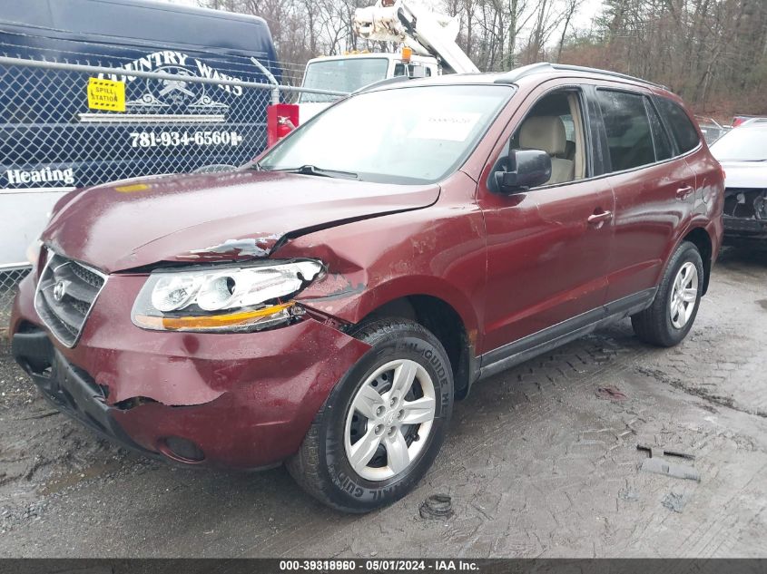 2009 Hyundai Santa Fe Gls VIN: 5NMSG13D19H317503 Lot: 39318960