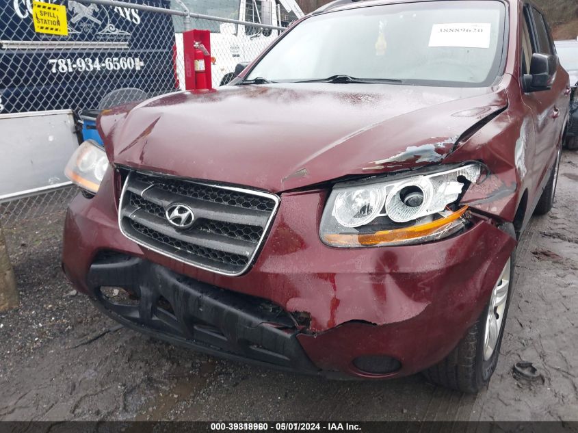 2009 Hyundai Santa Fe Gls VIN: 5NMSG13D19H317503 Lot: 39318960