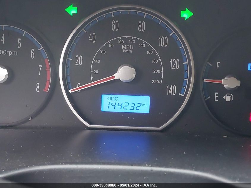 2009 Hyundai Santa Fe Gls VIN: 5NMSG13D19H317503 Lot: 39318960