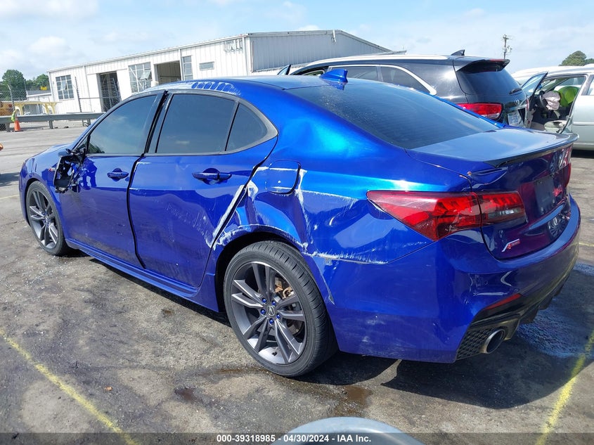 VIN 19UUB2F6XKA003683 2019 ACURA TLX TECH   A-SPEC PKGS