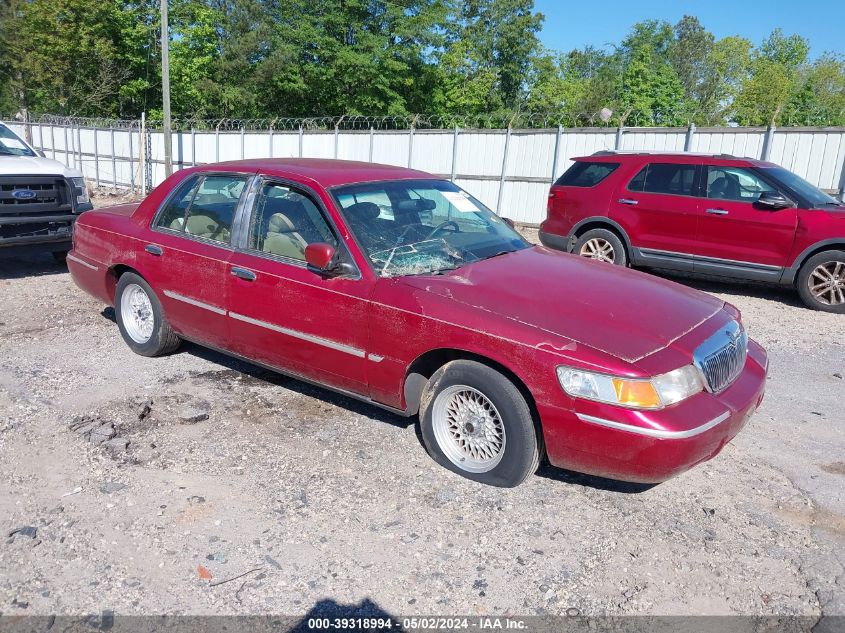 2000 Mercury Grand Marquis Ls VIN: 2MEFM75W1YX674271 Lot: 39318994