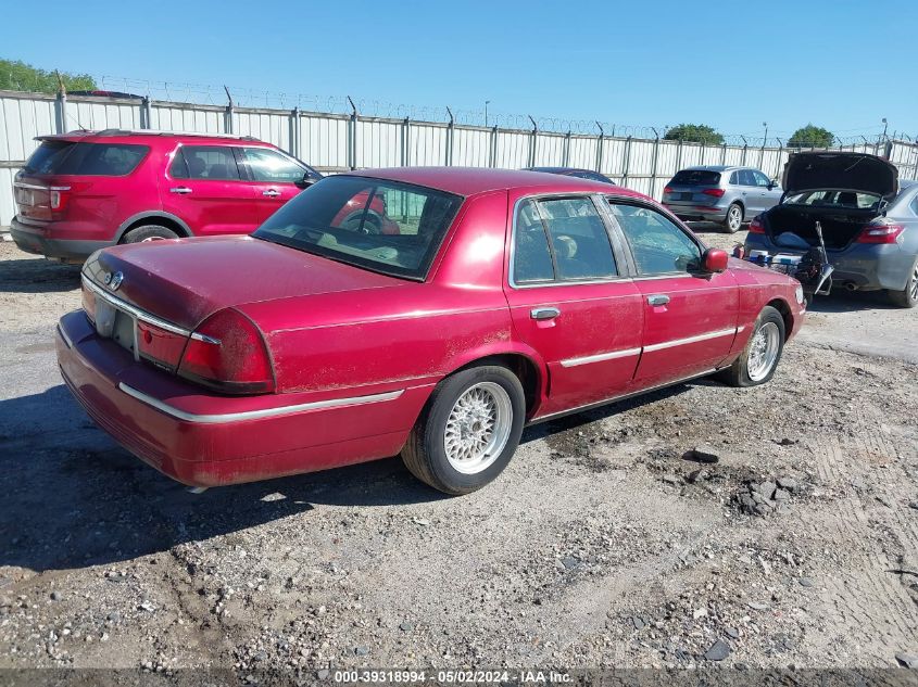 2000 Mercury Grand Marquis Ls VIN: 2MEFM75W1YX674271 Lot: 39318994