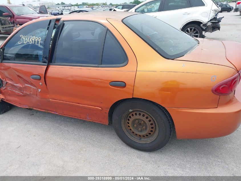 2005 Chevrolet Cavalier VIN: 1G1JC52F557210840 Lot: 39318999