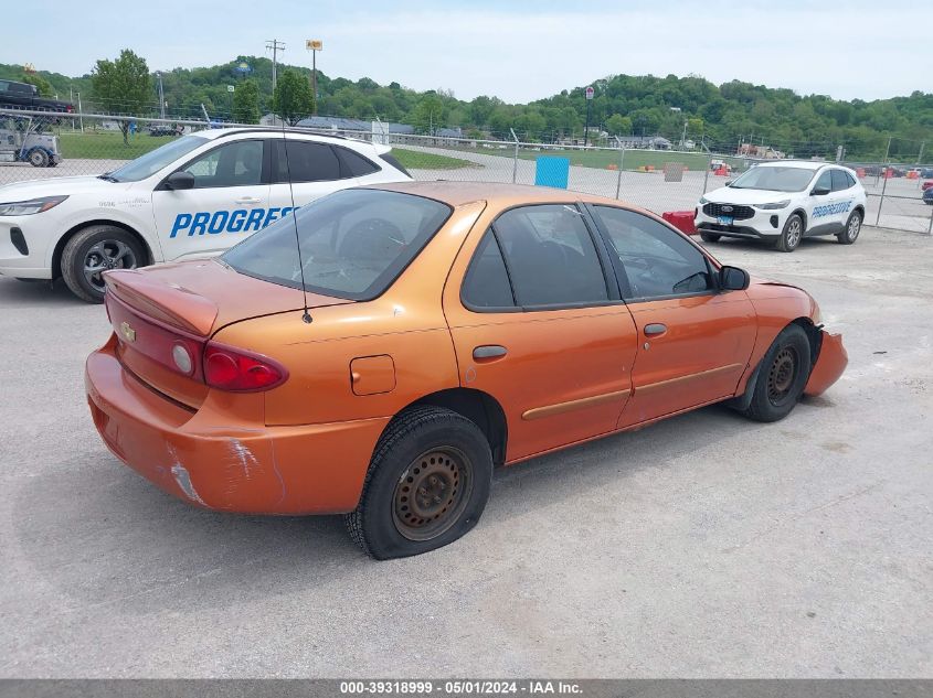 2005 Chevrolet Cavalier VIN: 1G1JC52F557210840 Lot: 39318999