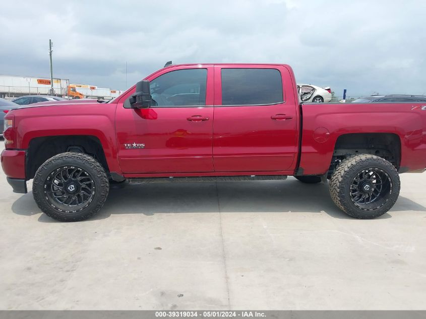 2018 Chevrolet Silverado 1500 2Lt VIN: 3GCUKREC1JG354125 Lot: 39319034