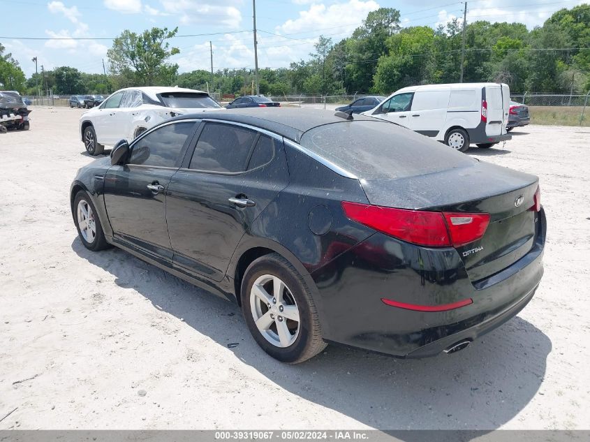 5XXGM4A77FG450922 | 2015 KIA OPTIMA