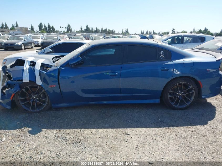 2021 Dodge Charger Scat Pack Rwd VIN: 2C3CDXGJ9MH579567 Lot: 39319087