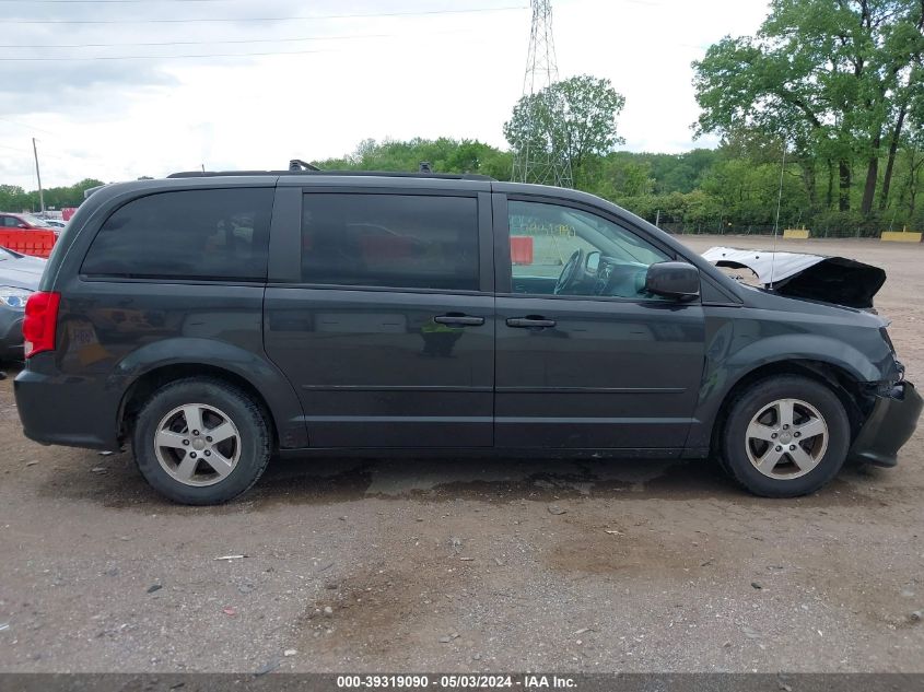 2012 Dodge Grand Caravan Sxt VIN: 2C4RDGCG2CR296288 Lot: 39319090