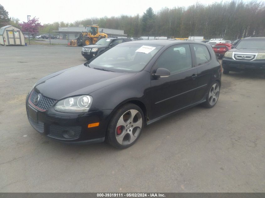 2007 Volkswagen Gti 2-Door VIN: WVWFV71K97W043490 Lot: 39319111