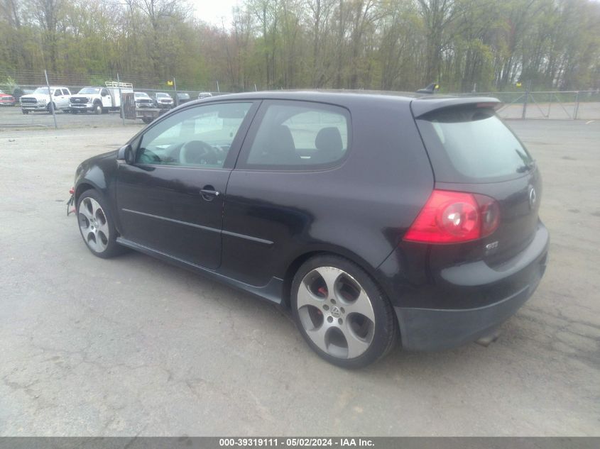 2007 Volkswagen Gti 2-Door VIN: WVWFV71K97W043490 Lot: 39319111