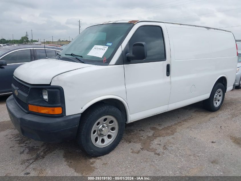 2011 Chevrolet Express 1500 Work Van VIN: 1GCSGAFX0B1187445 Lot: 40221563