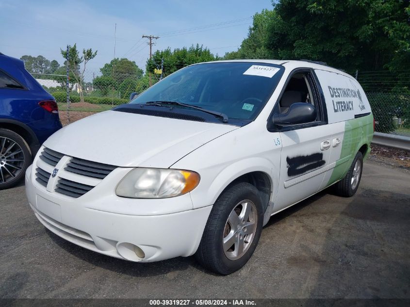 2007 Dodge Grand Caravan Sxt VIN: 2D4GP44L97R143327 Lot: 39319227