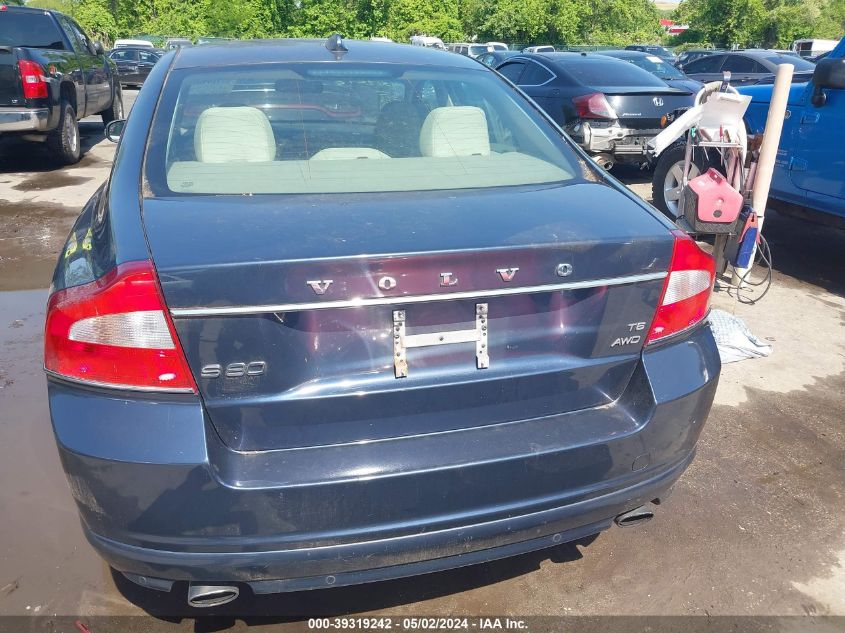 2010 Volvo S80 T6 VIN: YV1992AH9A1123363 Lot: 39319242