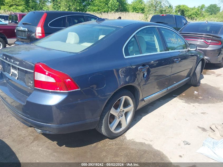 2010 Volvo S80 T6 VIN: YV1992AH9A1123363 Lot: 39319242