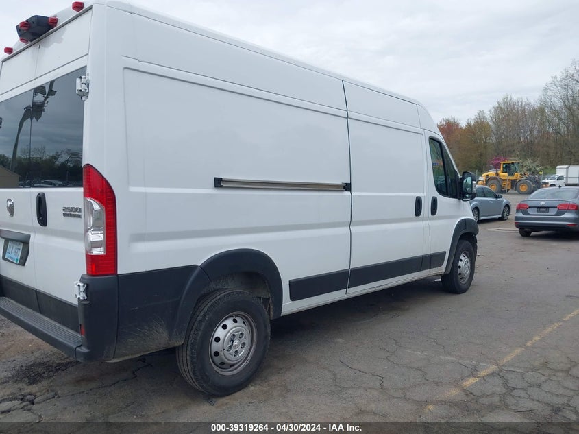 VIN 3C6LRVDG6PE606113 2023 RAM PROMASTER 2500 HIGH ROOF 159 WB