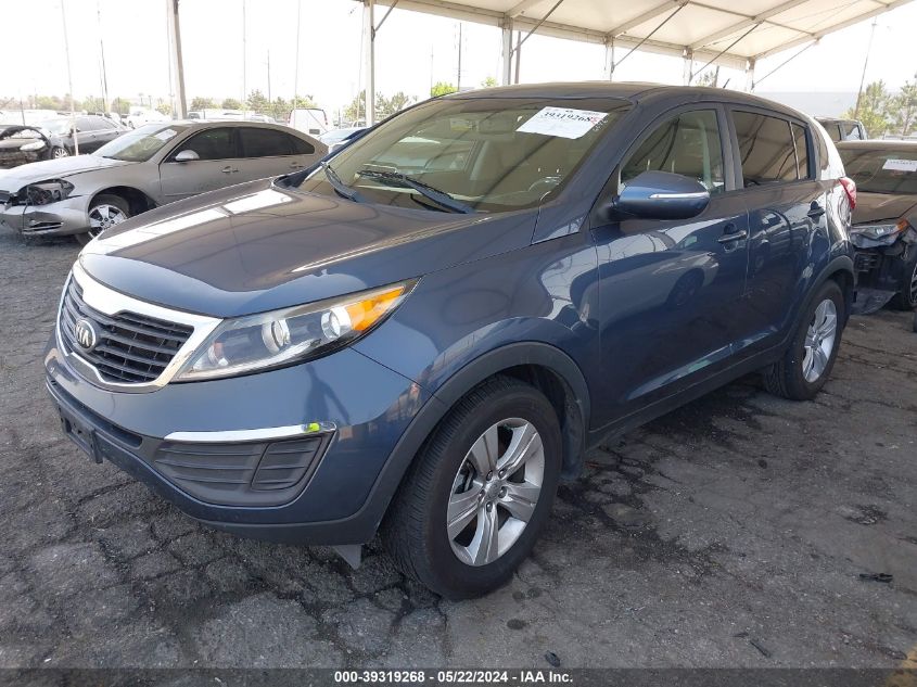 2013 Kia Sportage Lx VIN: KNDPB3A2XD7516096 Lot: 39319268