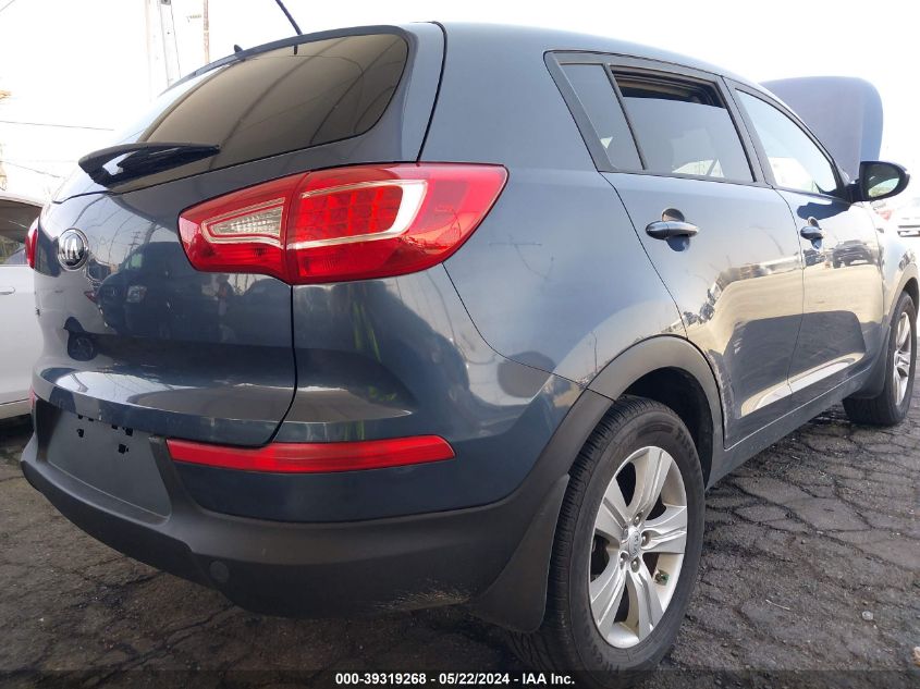 2013 Kia Sportage Lx VIN: KNDPB3A2XD7516096 Lot: 39319268