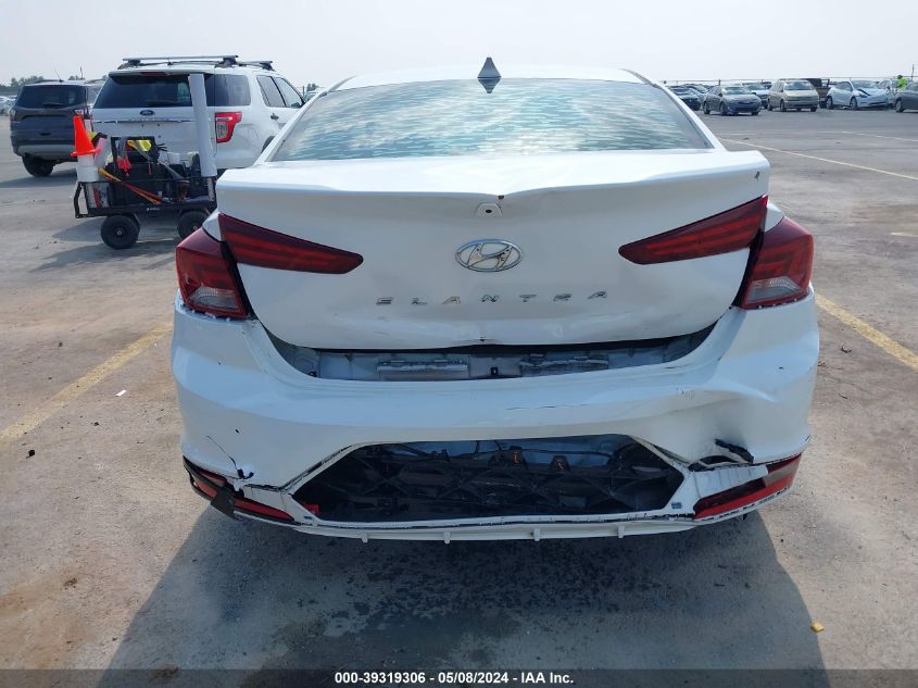 2019 HYUNDAI ELANTRA SEL - 5NPD84LF9KH423876