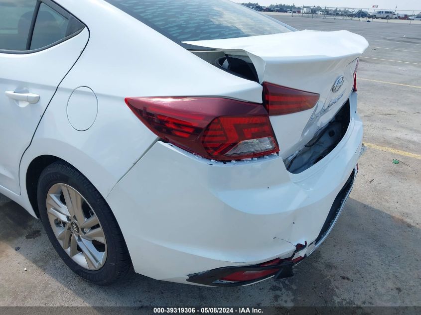 2019 HYUNDAI ELANTRA SEL - 5NPD84LF9KH423876