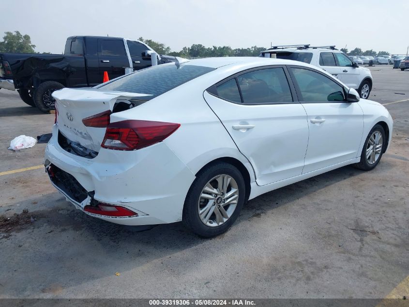 2019 Hyundai Elantra Sel VIN: 5NPD84LF9KH423876 Lot: 39319306