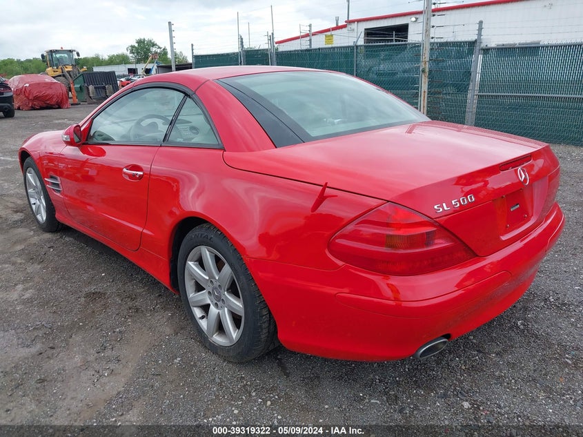 2003 Mercedes-Benz Sl 500 VIN: WDBPJ75J36A046865 Lot: 39319322