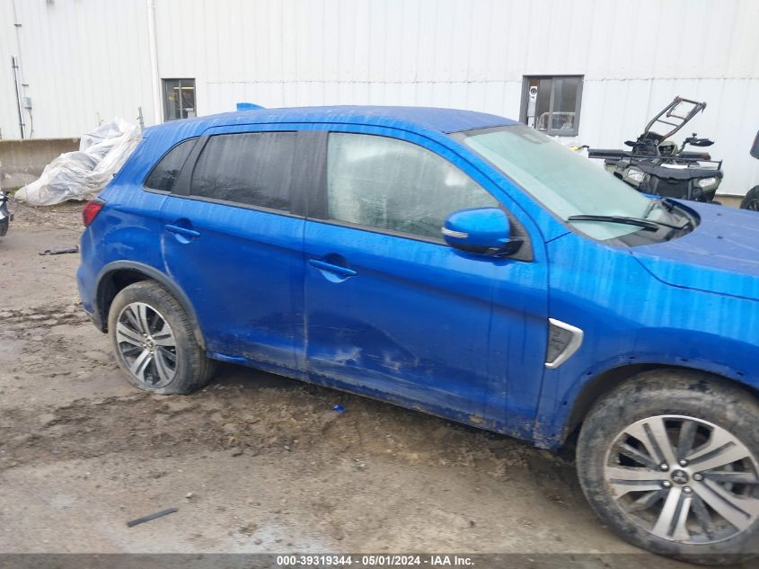 2023 Mitsubishi Outlander Sport 2.0 Se Awc VIN: JA4ARUAU3PU012238 Lot: 40804939