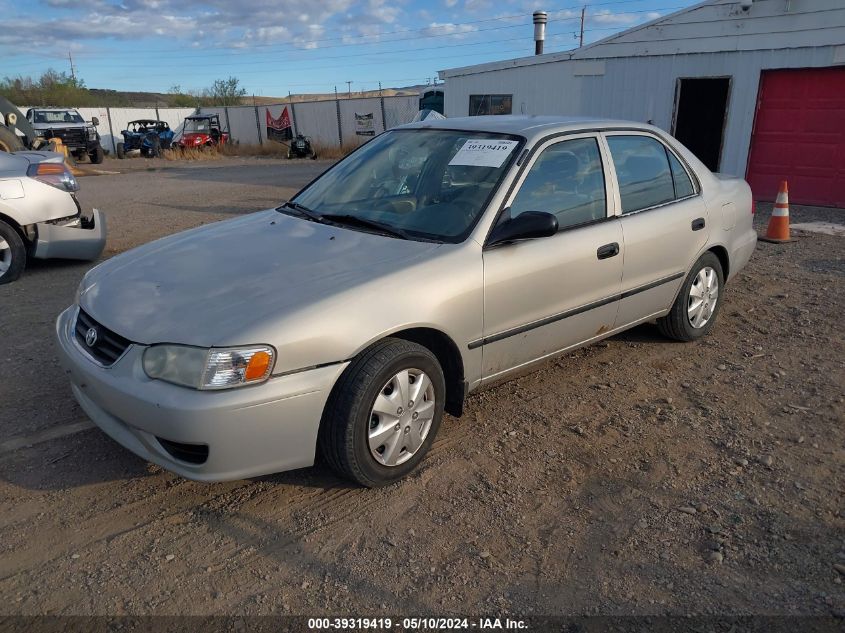 2001 Toyota Corolla Ce VIN: 2T1BR12EX1C435371 Lot: 39319419