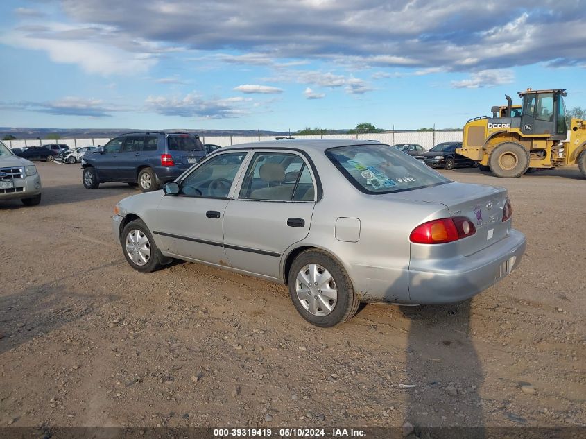 2001 Toyota Corolla Ce VIN: 2T1BR12EX1C435371 Lot: 39319419