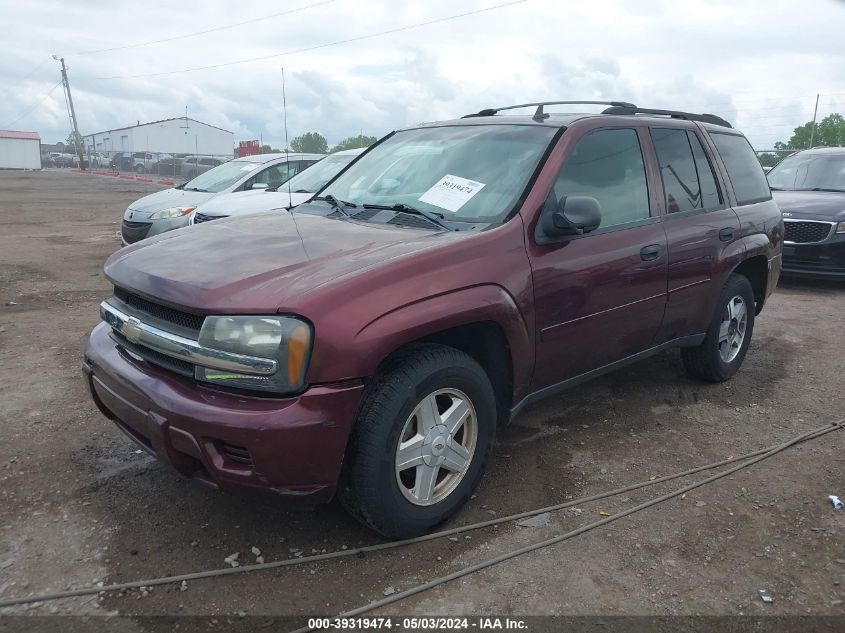 2006 Chevrolet Trailblazer Ls VIN: 1GNDT13S662342830 Lot: 39319474