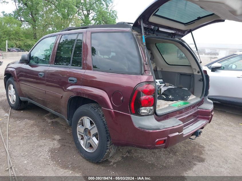 2006 Chevrolet Trailblazer Ls VIN: 1GNDT13S662342830 Lot: 39319474