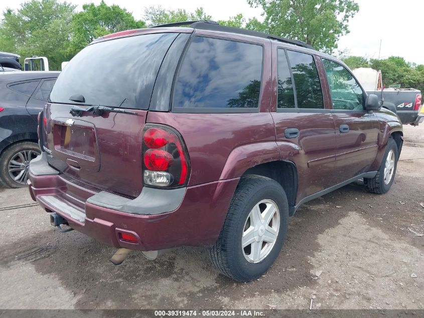 2006 Chevrolet Trailblazer Ls VIN: 1GNDT13S662342830 Lot: 39319474