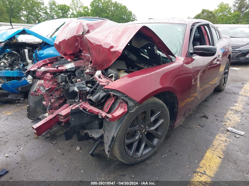 VIN 2C3CDXBG6LH183574 2020 DODGE CHARGER SXT