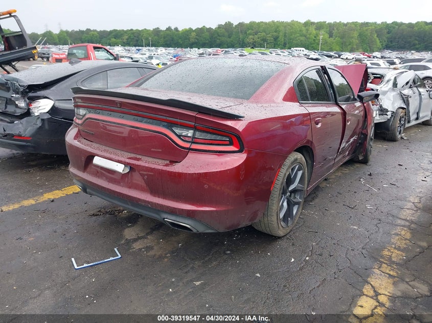 VIN 2C3CDXBG6LH183574 2020 DODGE CHARGER SXT