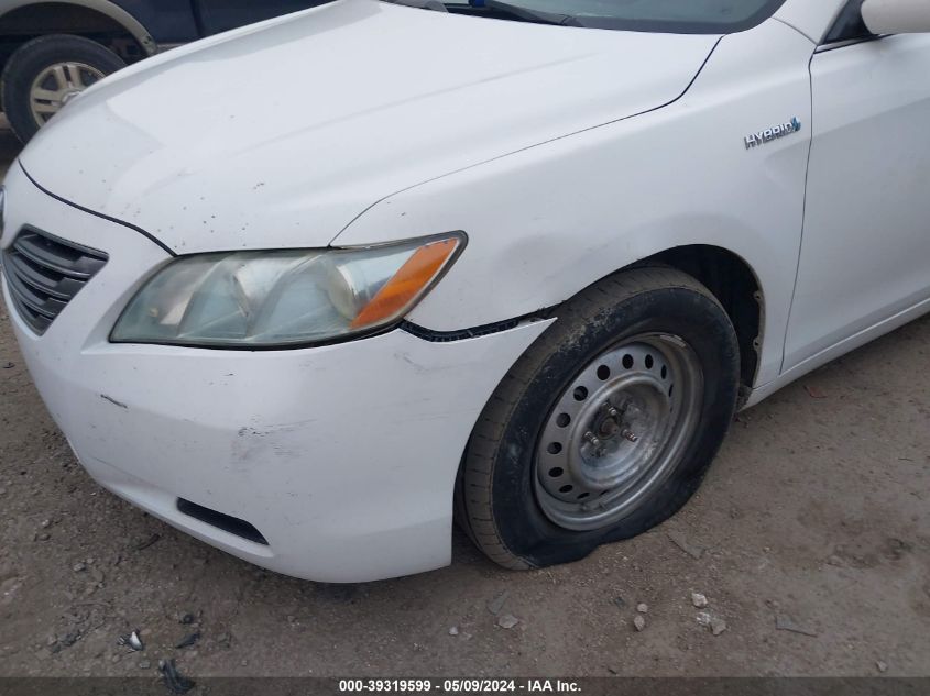 2008 Toyota Camry Hybrid VIN: 4T1BB46K78U051658 Lot: 39319599