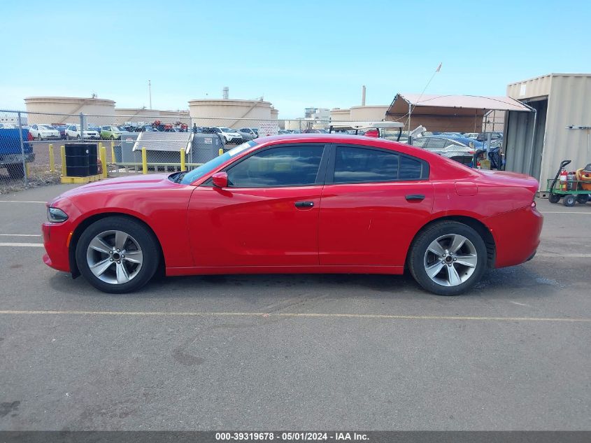 2016 Dodge Charger Sxt VIN: 2C3CDXHG4GH350253 Lot: 39319678